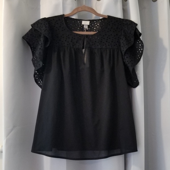 a new day Tops - A New Day Black Blouse